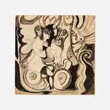 Di Cavalcanti, Mulheres Com Cavalo, 1965, gouache on paper