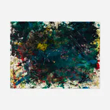 Untitled by Bill Alpert, oil on paper laid to board, sold Sep 2021