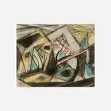 Joseph Meierhans, Untitled, charcoal and pastel on paper