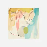 Amy Sillman, Untitled, 1996, watercolor on paper board