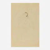 Lado Gudiashvili, Untitled, 1923, graphite on paper