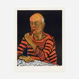 Alice Neel, John (Man with Pipe) (from the American Portfolio)