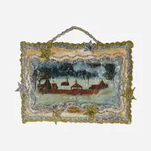 Thomas Lanigan-Schmidt, Vespers in Alaska, 1976-77, mixed media, foil and plastic