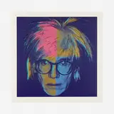 Rupert Jasen Smith, Homage to Andy Warhol, 1988, unique screenprint with diamond dust on on Lennox museum board