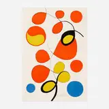 Ballons et cerf-volants by Alexander Calder, c. 1970, lithograph in colors on Arches, sold Sep 2021