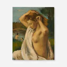 Robert Philipp, Semi Nude, oil on canvas