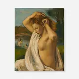 Robert Philipp, Semi Nude, oil on canvas