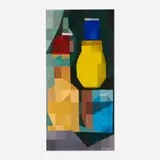 Louis K. Stone, Abstract Still Life, 1978, oil on canvas