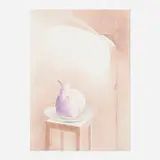 Elsie B. Driggs, The Red Cabbage, 1980, conté crayon, colored pencil and pencil on paper