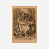 John Sloan, Seven-toed Pete, 1929, etching