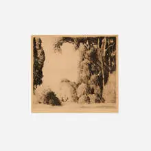 Daniel Garber, Forest Entrance, 1932-33, etching