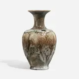 Brown Bengal vase by Ruben Earl Menzel for Rookwood Pottery, sold Aug 2023