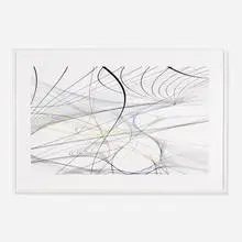 Thomas Ruff, Zycles 4, 2009, digital pigment print on semi-transparent polyester foil