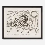 Keith Haring, Untitled, 1989, etching on paper