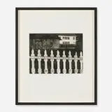 Paul Strand, The White Fence, Port Kent, 1916