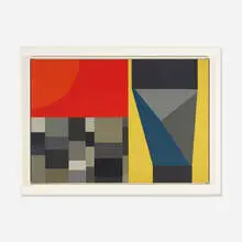 Harold Krisel, Untitled, 1963, oil on canvas