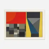 Harold Krisel, Untitled, 1963, oil on canvas