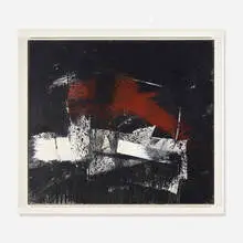 Michael Goldberg, Untitled, 1960, oil on linen