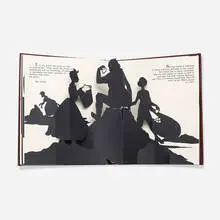 Freedom: A Fable by Kara Walker, 1997, offset lithographs and five laser-cut, pop-up silhouettes on paper, sold Feb 2014