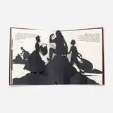 Kara Walker, Freedom: A Fable, 1997, offset lithographs and five laser-cut, pop-up silhouettes on paper
