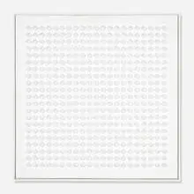 Luis Tomasello, Atmosphere Chromoplastique No. 186, 1968, acrylic on wood