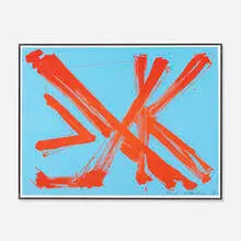 Mark di Suvero, After Study for Marianne Moore, 1976, lithograph on paper