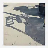 Koen van den Broek, Fork-Lift Truck #3, 2004, oil on canvas