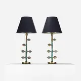 Pepe Mendoza, lamps, pair