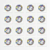 Roy Lichtenstein, collection of sixteen Paper Plates, 1969, screenprint on paper plate