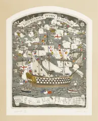 Graham Clarke, Untitled, b.1941) STEAMERS; GOOD LORD!; WATERLOO VOLUNTEERS; ALBERT ALL Four etchings with aquatint