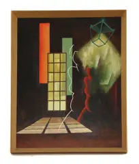 Leon Talbot, Untitled, oil on board 57 x 44cm and 61 x 42cm (2)