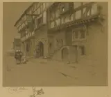 Cecil Aldin, Untitled, NEAR BATH Coloured print from 'Old Inns'