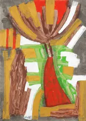 Ernesto Shikhani, Untitled, mixed media on paper
