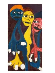 Ernesto Shikhani, Opressivo, oil on canvas