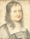 French School 17th century, Portrait of a gentleman, bust-length