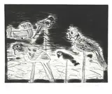 Dame Elizabeth Blackadder, Obe, Ra, Parrots, Etching and aquatint, 1987, on wove