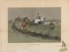 'An Irish yawner'; 'The stone faced 'Narrer-Back'', a pair by 'Snaffles' Charlie Johnson Payne, watercolour and bodycolour over a printed base, sold Mar 2023