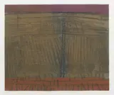 Barbara Rae Cbe Ra Rsa Frse, Ploughmarks - Castelfiorentino, etching