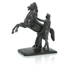 John Steell, Alexander and Bucephalus, bronze, bronze