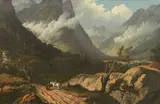 John Knox, Glencoe, oil on canvas