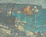 James Watterson Herald, On the beach, Arbroath