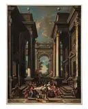 Alberto Carlieri, The Wedding at Cana, oil on canvas