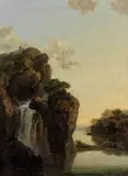 Karl Philipp von Buren, Views of Tivoli, a pair, oil on canvas, unlined