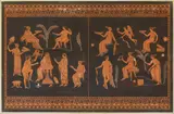 Collection of Etruscan, Greek and Roman Antiquities from the Cabinet of the Honourable William Hamilton by William Hamilton & Pierre Francois Hughes d'Hancarville, Three etchings with hand colouring, 1766, on laid paper, 37.1 x 62.7 mm (14 5/8 x 24 3/4in)(Plate)(and smaller) (3), sold Dec 2023
