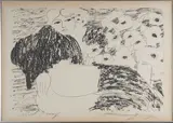 Walasse Ting, Nude Study,, Lithograph on paper; inscribed and signed indistinctly 'artist proof...' in pencil along the lower margin; framed