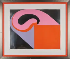 Sven Lukin, Untitled (Print 7) from Portfolio #1,, color screenprint on paper