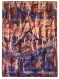 Licht- und Schattentropfen by Christian Rohlfs, 1929, Wassertempera auf genarbtem Papier, sold Nov 2009