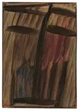 Große Meditation: Schweben by Alexej von Jawlensky, 1937, Öl auf leinenstrukturiertem Papier, auf Karton aufgezogen, sold Nov 2009