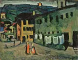 Arthur Segal, Straßenszene