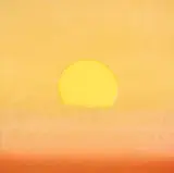 Andy Warhol, Sunset“ (Rot), 1972, Farbserigraphie auf festem Papier